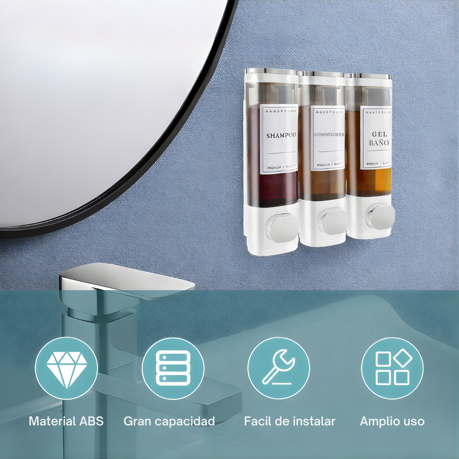 Dispensador de Baño 3 en 1