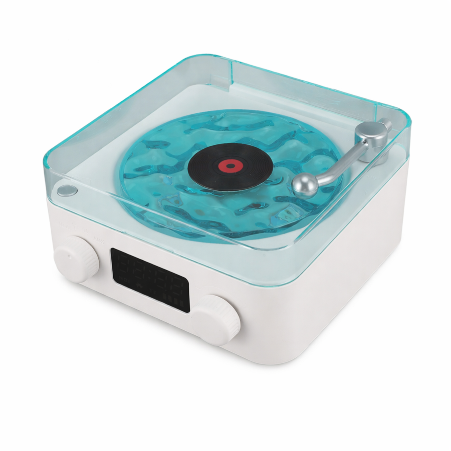 Parlante Retro con Bluetooth y Luces RGB