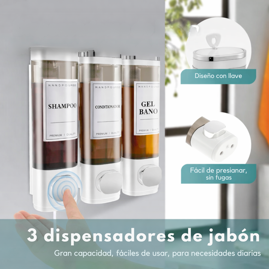 Dispensador de Baño 3 en 1