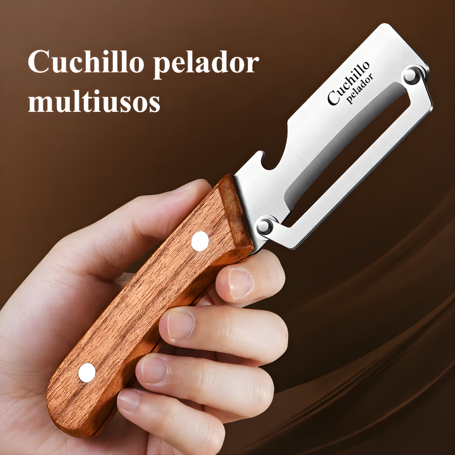 Cuchillo 3 en 1 de Acero Inoxidable
