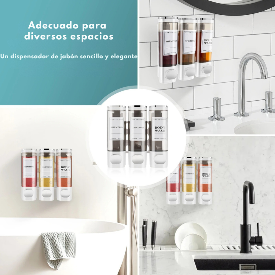 Dispensador de Baño 3 en 1