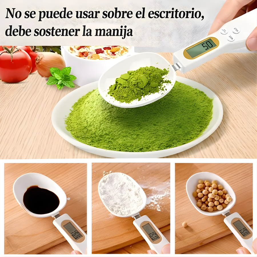Cuchara Medidora con Pantalla LCD
