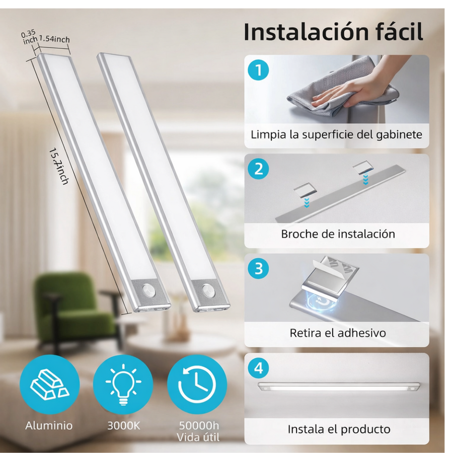 LED con Sensor de Movimiento