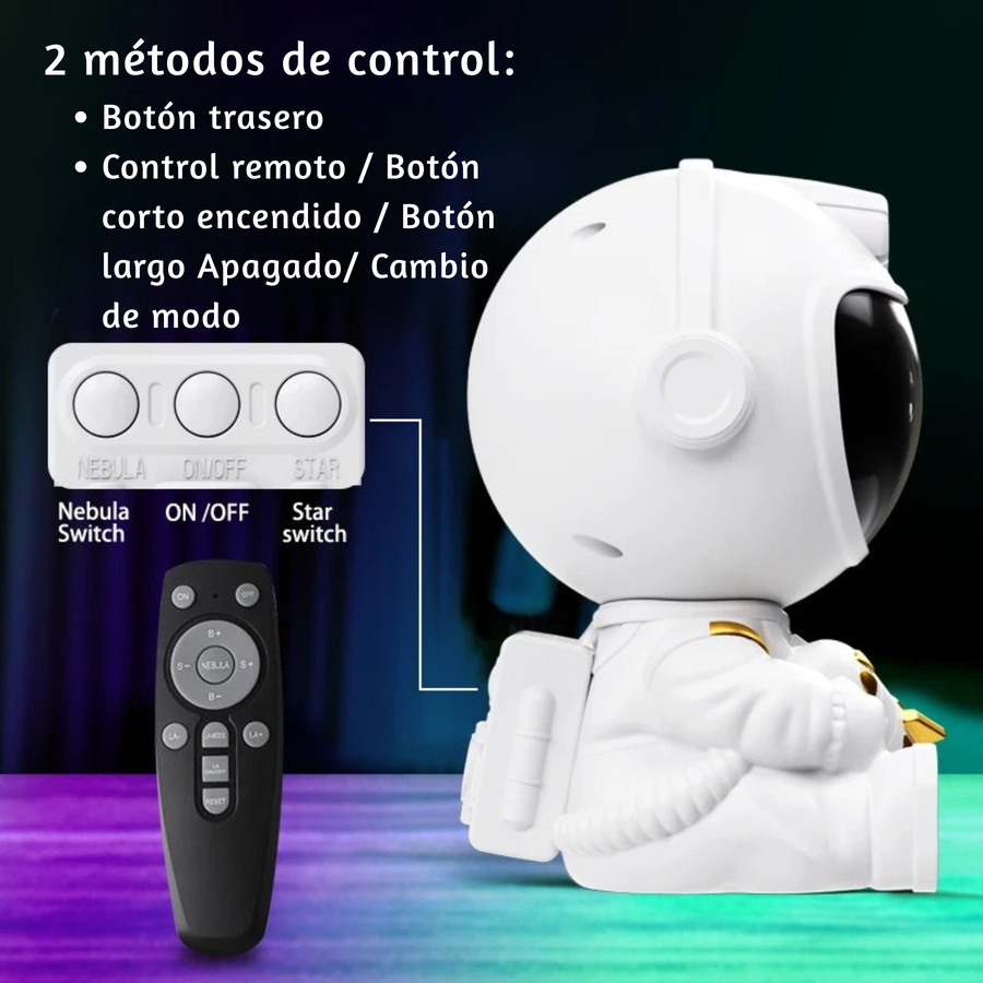 Astronauta Proyector LED