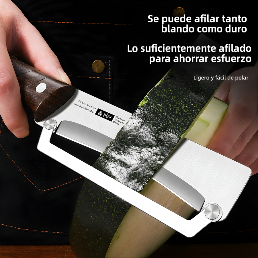 Cuchillo 3 en 1 de Acero Inoxidable