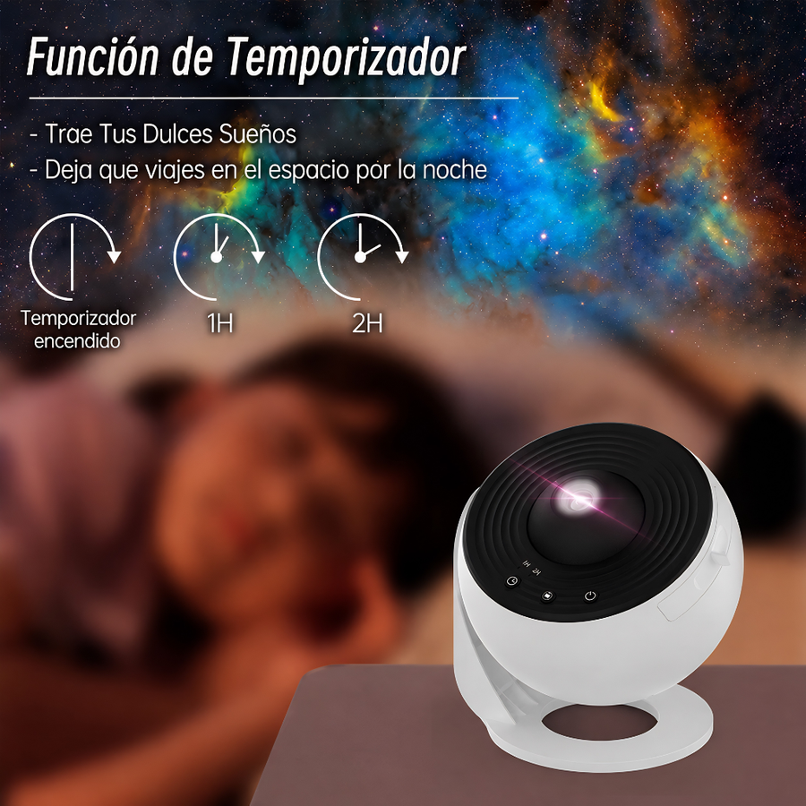 Proyector de Galaxia 360°