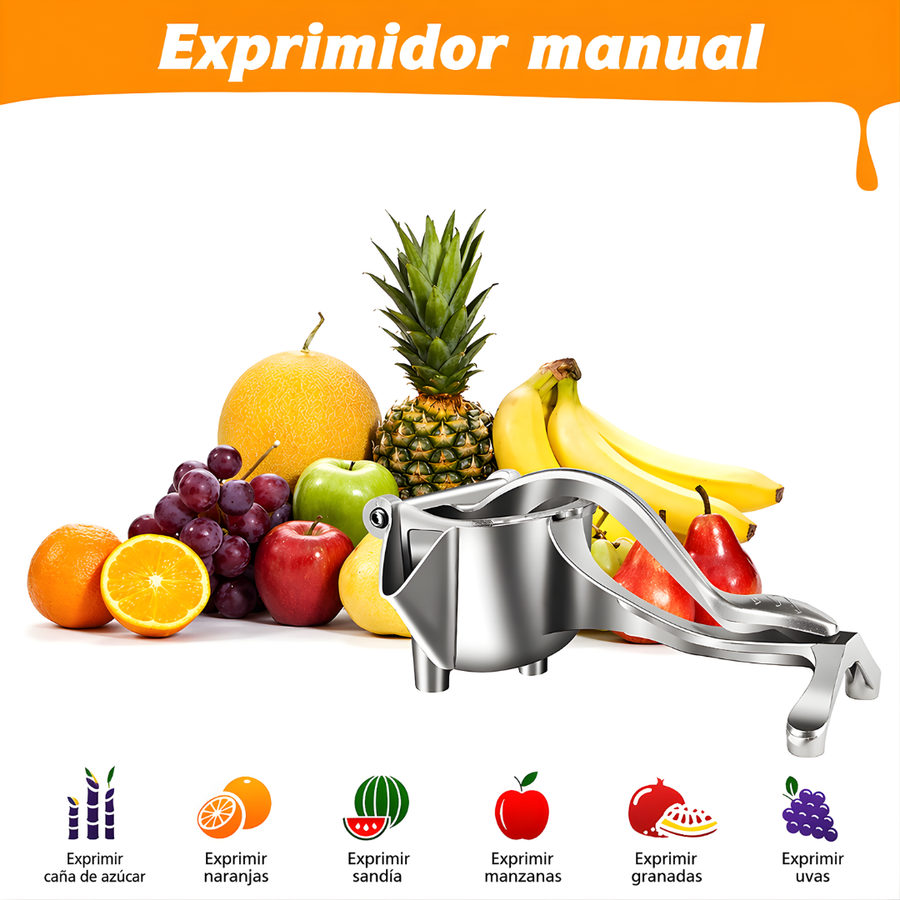 Exprimidor Manual de Metal