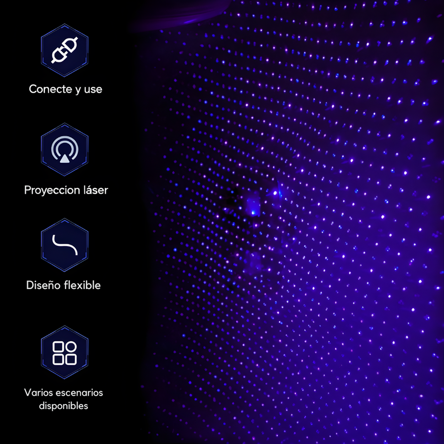 Mini Proyector de Galaxia LED