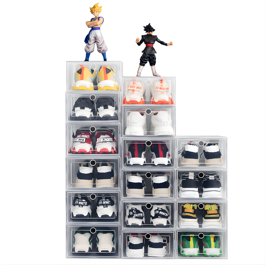 6 Cajas de Zapatos Transparentes