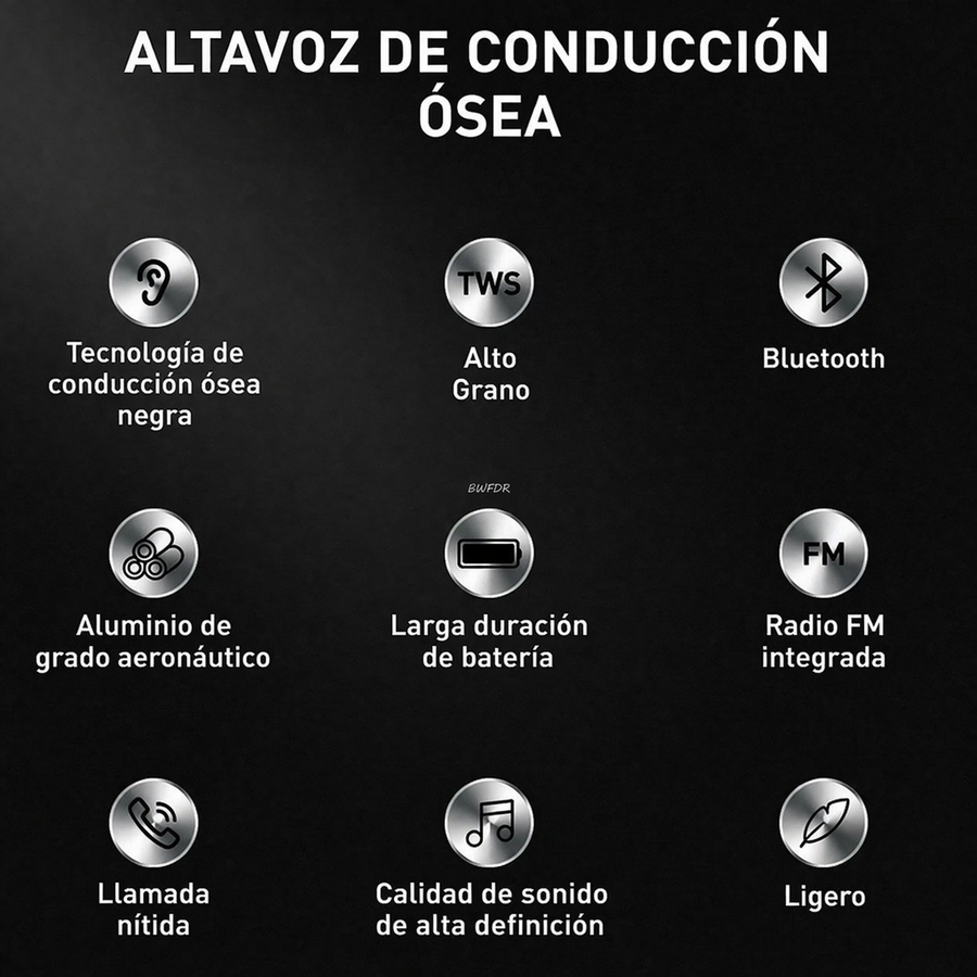 Mini Altavoz de Conducción Ósea