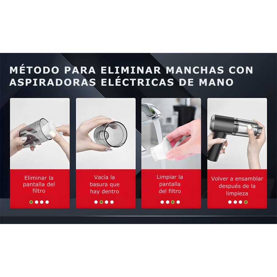 Aspiradora Inalámbrica 4 en 1
