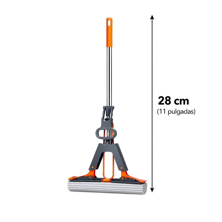 PVA sponge mop Floor Roller Mop Sponge Roller Mop with Adjustable Handle Efficient Cleaning Absorbent Sponge Mop cleaning tools