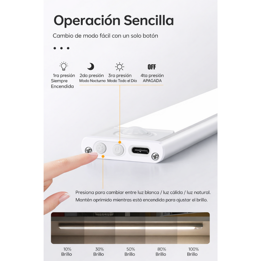 LED con Sensor de Movimiento