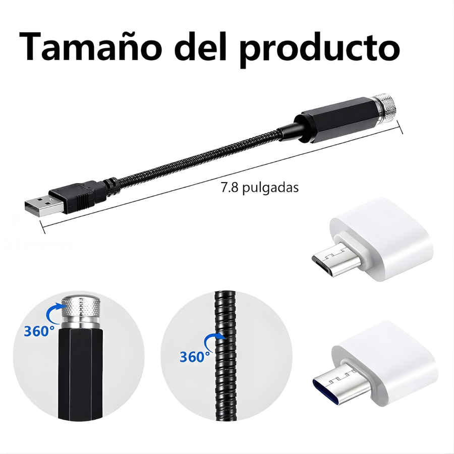 Mini Proyector de Galaxia LED