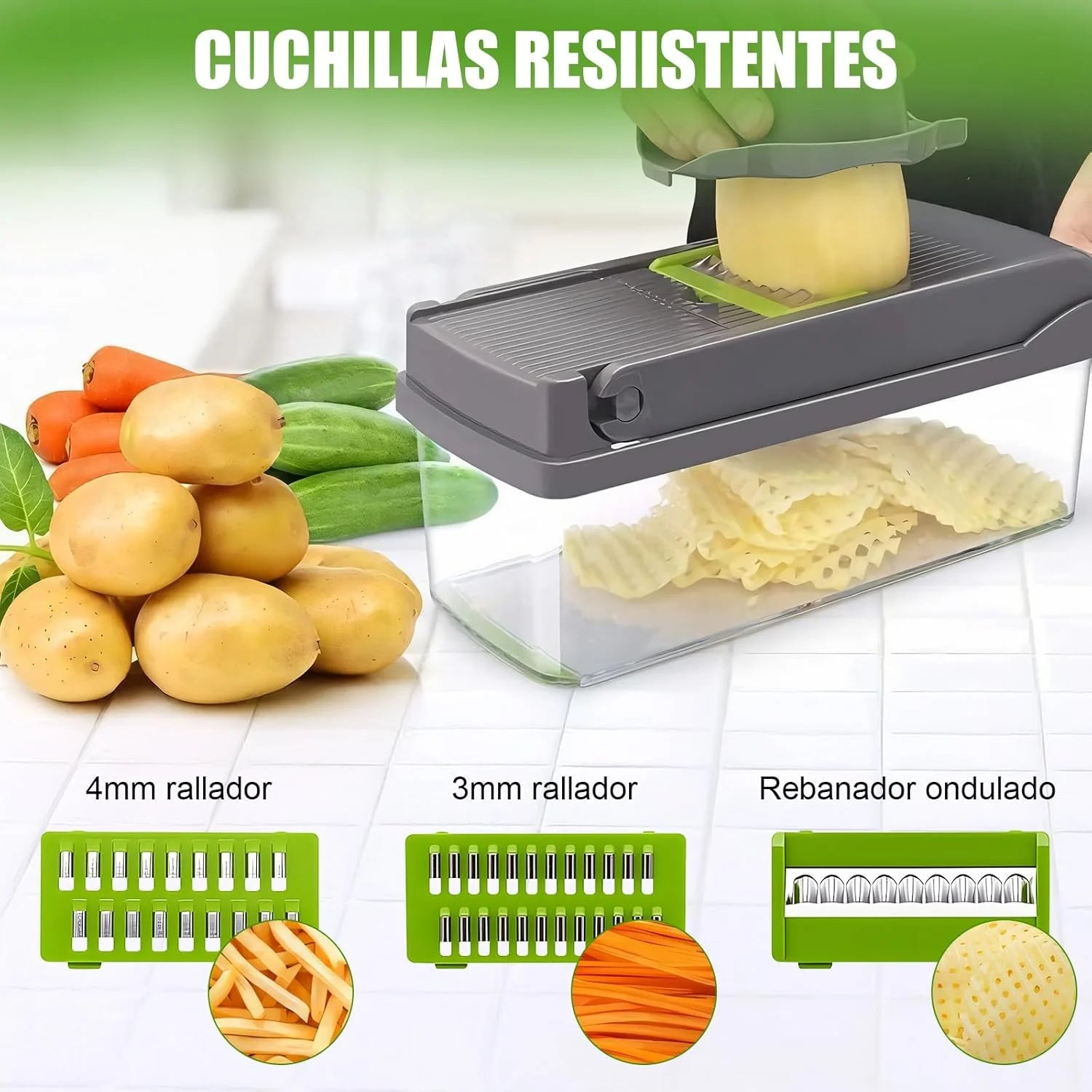 Picador de verdura 12 en 1