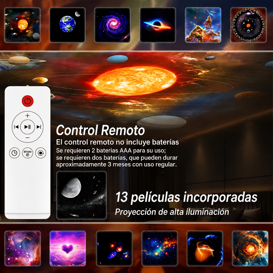 Proyector de Galaxia 360°