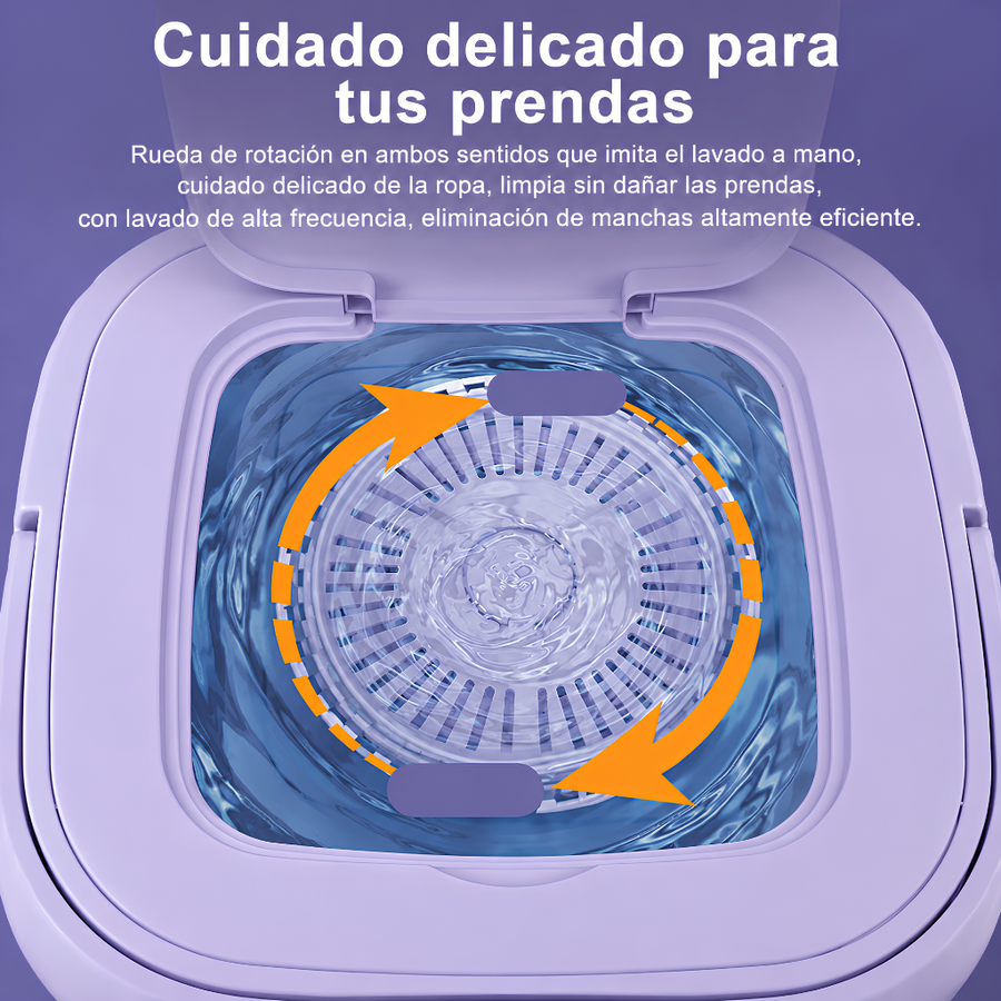 Mini Lavadora Portátil Plegable