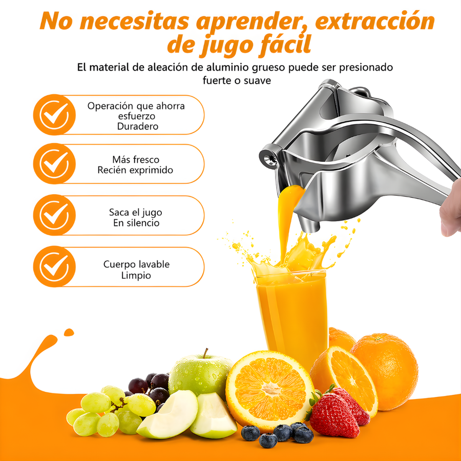 Exprimidor Manual de Metal
