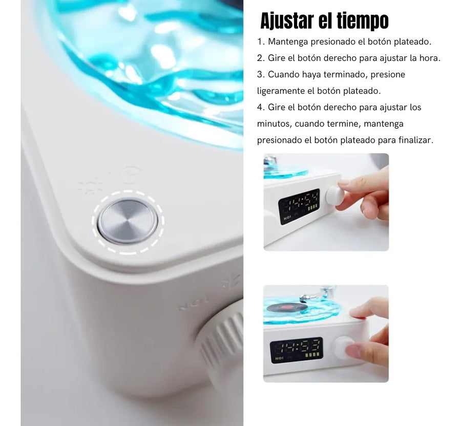 Parlante Retro con Bluetooth y Luces RGB