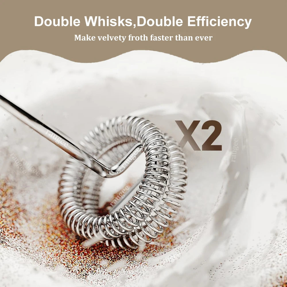 Milk Frother Beater Mini Coffee Whisk Mixer Wireless Milk Foam Machine Electric Blender Handheld Stirrer Milk Foamer Maker